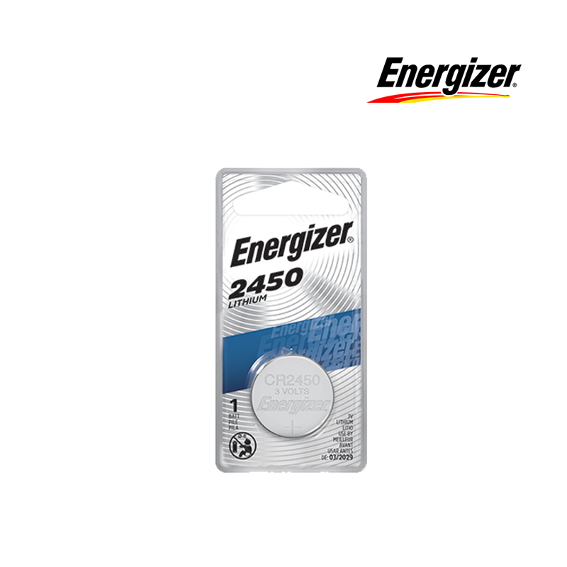 Energizer ECR2450BP Single 3V Lithium Coin Batteries